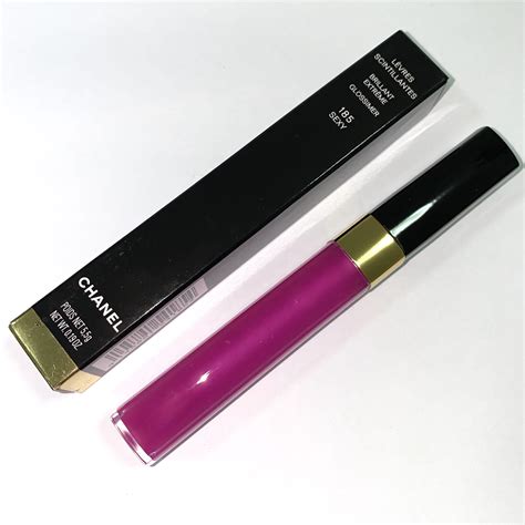 gloss lèvres scintillantes chanel